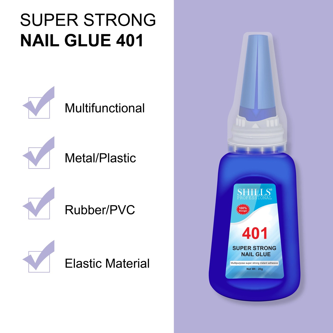 Shills 401 Nail Glue photo 2