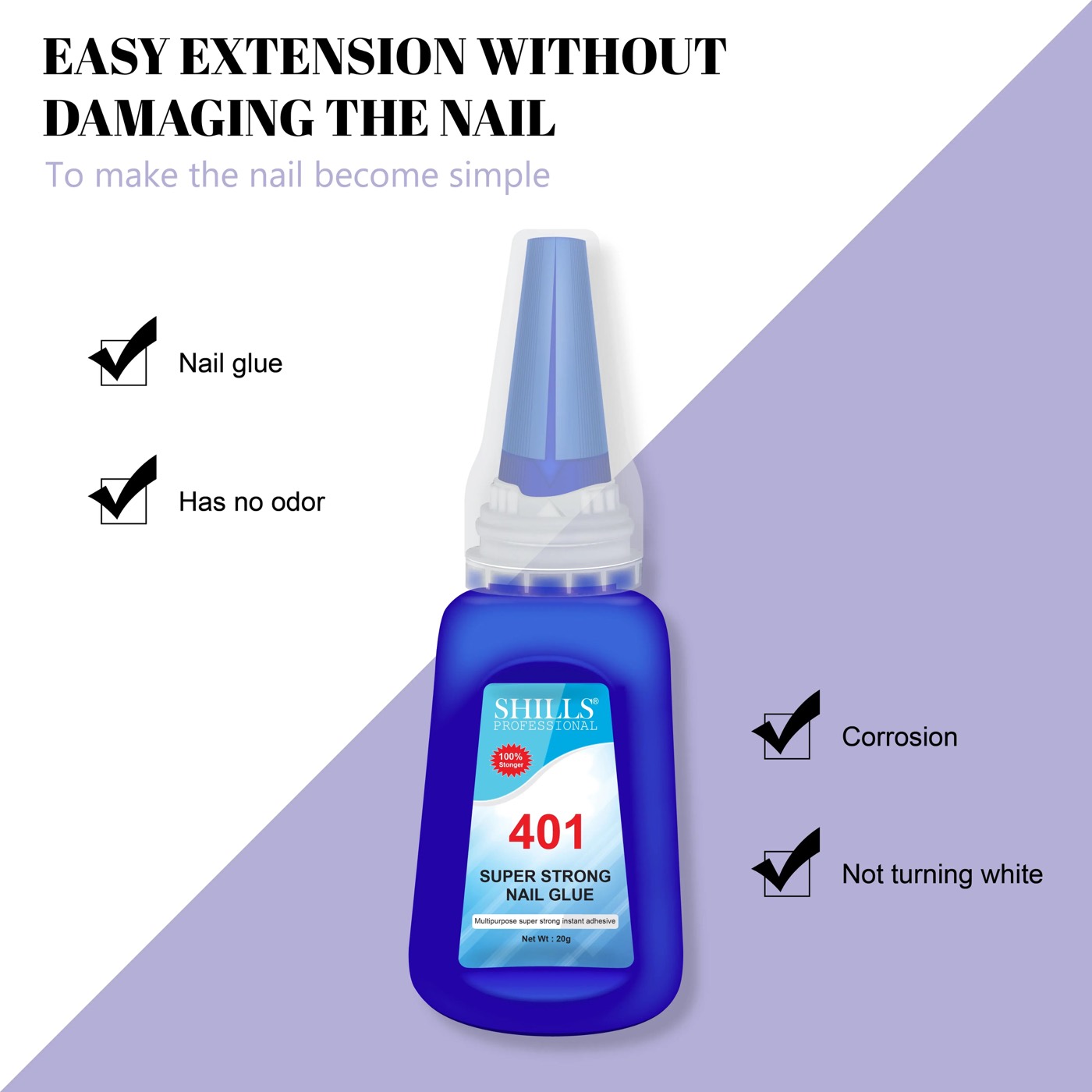 Shills 401 Nail Glue photo 4